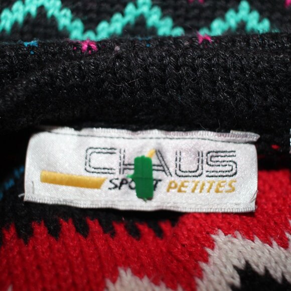 Vintage Petite Chaus Cotton Sweater SIze M Petite - Picture 6 of 9